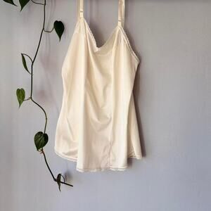 Vintage Cream Lace Camisole (S)